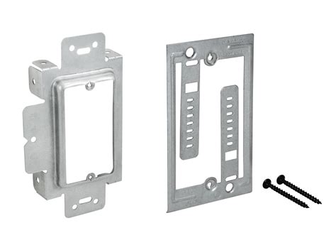 low voltage rings for 4 inch metal box|Rings & Brackets for Low Voltage Boxes .